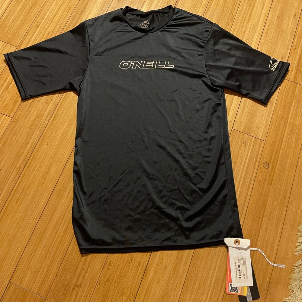 O’Neil Black Rash Gaurd Tee ~ Men’s Small